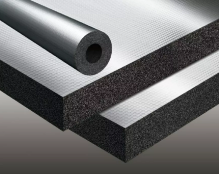 Ignifuge imperméable d'isolation en caoutchouc en plastique de feuille de conduit de la classe B1 7