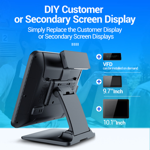 Factory Ultra Thin Fully Folding Retail Restaurant 15'' Windows 7 8 10 Metal Body All in One Pos Machine System Cash Register - Product Image 4