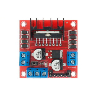 L298NモータードライバーコントローラーボードL298モジュールデュアルHブリッジDCステッピングモータースマートカーロボット - Product Image 3