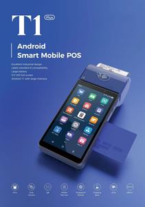 T1 finansal ödeme Pos terminali Fintech çözüm Android 11 sistem satış noktası dokunmatik ekran PCI Pos makinesi - Product Image 3