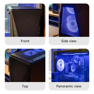 I5 12400F/RTX 4060 Computadora de alto rendimiento Conjunto completo de montaje de bricolaje para e-sports Gaming Desktop Live Broadcast Design