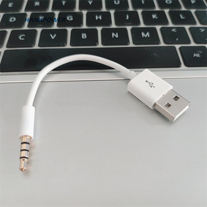 高品质USB至3.5毫米插孔电缆USB充电数据线适用于<span class=keywords><strong>iPod</strong></span> Shuffle 3 4 5 6 7充电数据线 - Product Image 4