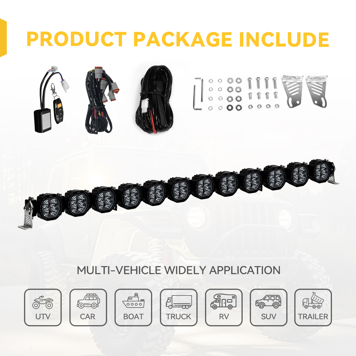 Kit de barre lumineuse uniquement