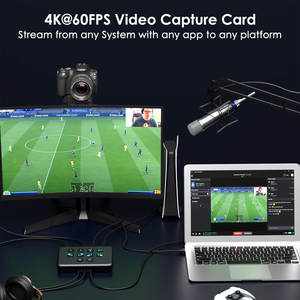 4k 60hz hdmi视频采集卡独特设计HDR彩色未压缩RGB实时游戏/流USB 3.0双hdmi视频采集卡 - Product Image 5