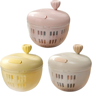 Đa chức năng nhỏ <span class=keywords><strong>Salad</strong></span> Spinner rau xà lách Máy sấy trái cây lọc sạch rửa bát với colander - Product Image 1