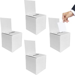 Kartvizit oylama Contes toplamak için bilet yuvası ile toplama Ballot karton kutular için çekiliş kutusu bağış kutusu - Product Image 1