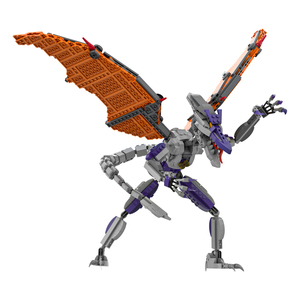 Funbuild โมเดลกัปตันโจรสลัดอวกาศ MOC-201894ไซบอร์กของเล่นตัวต่อปริศนาชุดตัวต่ออิฐแบบ DIY - Product Image 1