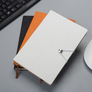 定制印刷豪华绳扣笔记本日记计划者日记礼品套装带笔和u盘营销促销礼品 - Product Image 3