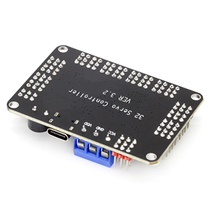 Neue Version 32-Kanal Roboter-Servo-Steuerplatine Servomotor-Steuerung PS-2 kabellose Steuerung USB/UART-Verbindungsmodus