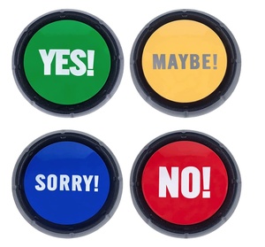 <strong>Custom</strong> <strong>Talking</strong> <strong>Button</strong> Buzzers Switch Led Recording <strong>Custom</strong> Sound <strong>Buttons</strong> YES and NO <strong>BUTTON</strong> ANSWER GAME BUZZER - Product Image 2