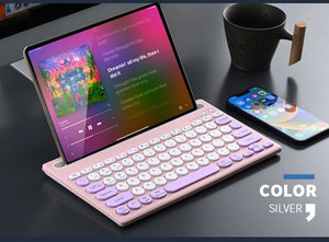 Großhandel Kartens teck platz BT Tastatur drahtlose BT Multi-Geräte-Verbindung Laden stumm Handy Tablet Office-Tastatur - Product Image 6