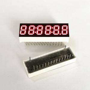Jstronic นาฬิกา LED 6หลัก0.36นิ้วแสดงเวลาแบบดิจิทัล7ส่วน