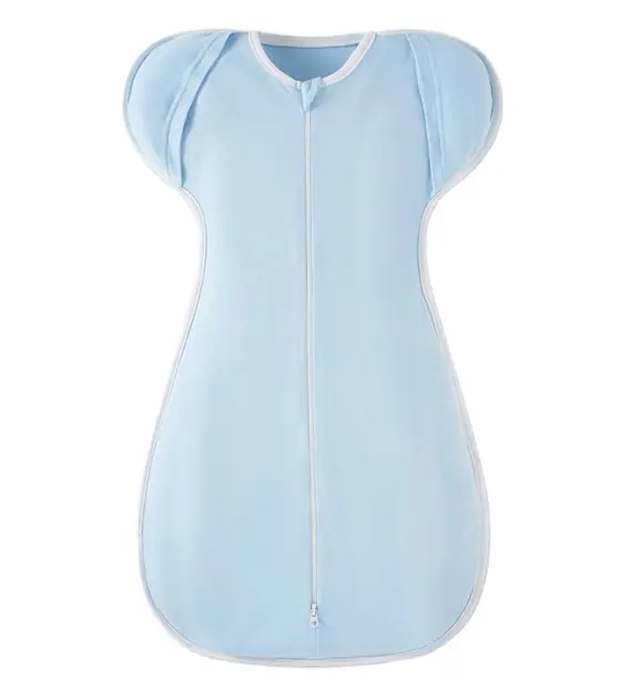 New Baby sleeping bag Cotton Swaddle Wrap Double-way Zipper Bamboo infant Sleeping Bags wholesale