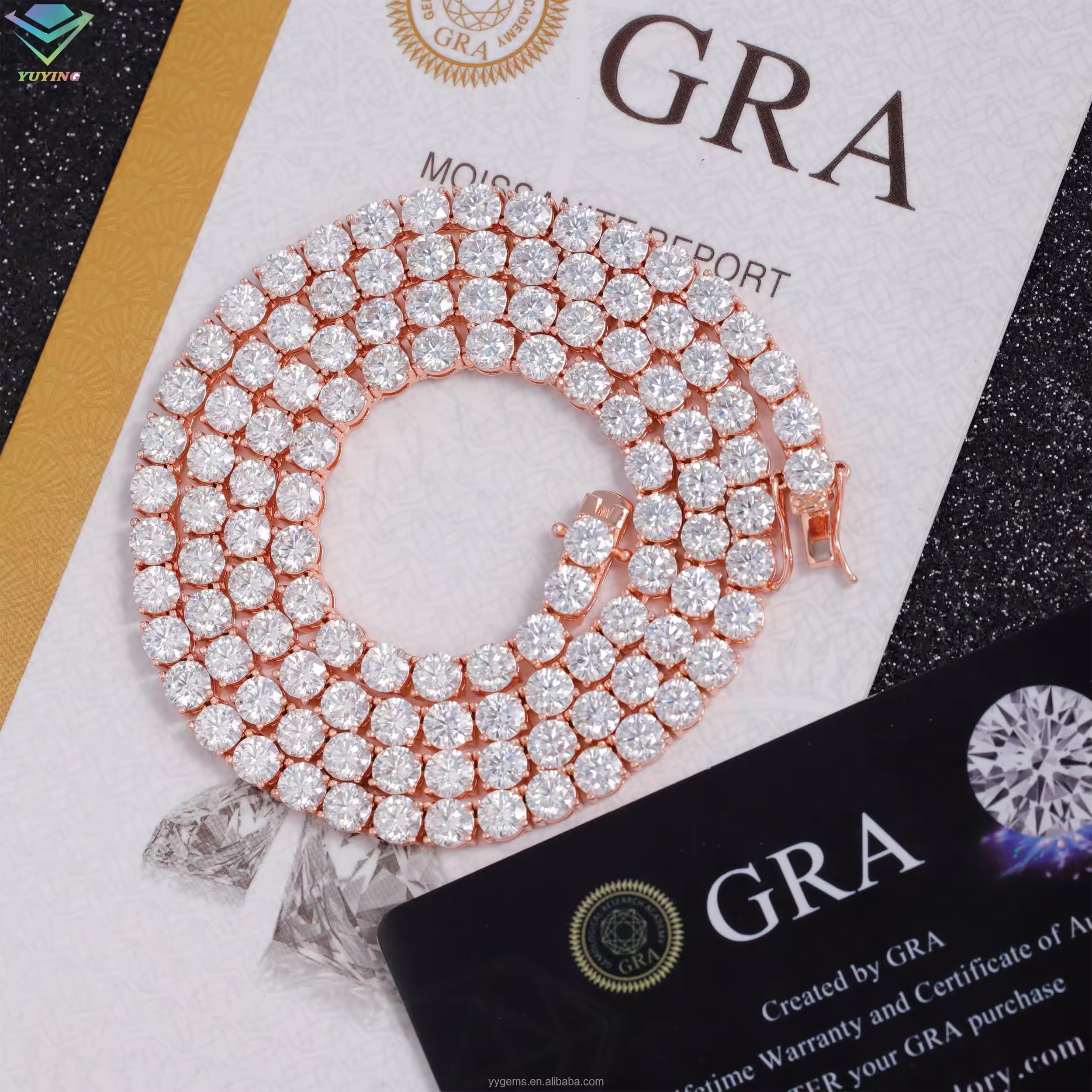 เงินแท้ 925 ชุบโรสโกลด์