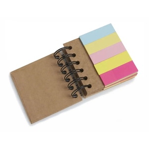 定制组合促销礼品印刷记事本素描笔记本带笔和便签 - Product Image 3