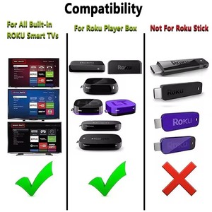 FOXRMT universale remoto Roku Player Roku TV compatibile Hisense Onn elemento Sharp Haier Hitachi LG ecca codice fisso - Product Image 5