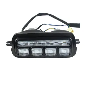อุปกรณ์เสริมรถยนต์ไฟหน้า LED ที่มีไฟตัดหมอก LED สีขาว/สีเหลืองอำพันเวลาในวันพระสัญญาณไฟเลี้ยวสำหรับ Lada Niva
