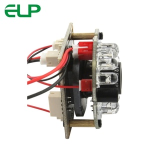 ELP 1080P CMOS telecamera ir a infrarossi ad alta velocità 120fps per visione notturna usb 2.0 con scheda LED IR 12pcs per sicurezza diurna e notturna - Product Image 3