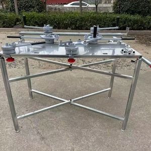 带齿轮核心部件的手动衣架机网式衣架台钢丝衣架制作机 - Product Image 1