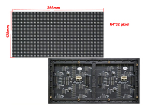 โมดูลแสดงผลวิดีโอภายในอาคาร LED เมทริกซ์ RGB 4มม. สีเต็ม64*32พิกเซลตู้อลูมิเนียมบางรุ่น P4โมดูล256*128 - Product Image 3