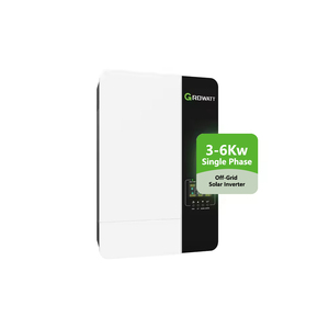 Inversor solar híbrido Growatt 3000W/5000W/6000W Sistema doméstico de red de onda sinusoidal pura Salida de CA única Controlador MPPT WiFi - Product Image 1