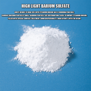Nhà máy lô hàng độ tinh khiết cao barium Sulfate ánh sáng cao với phân tán tốt - Product Image 2