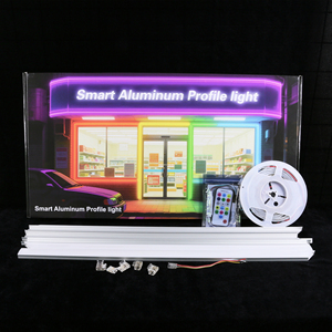 COB LEDストリップRGBライトカラーライトバー雰囲気照明DC 12Vカバー付きCOB LEDストリップ - Product Image 3
