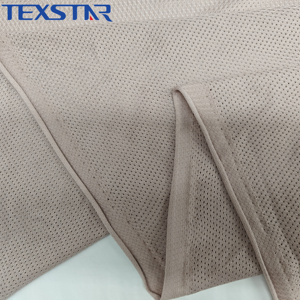 Thông tư máy dệt kim làm bằng polyester màu da lưới vải cho đồng phục bóng chày và thể thao - Product Image 5