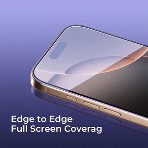 Chống vân tay Glass Đối với <span class=keywords><strong>iPhone</strong></span> nuglas Cung cấp Tempered Glass bảo vệ màn hình bảo vệ cho <span class=keywords><strong>iPhone</strong></span> 17 - Product Image 4