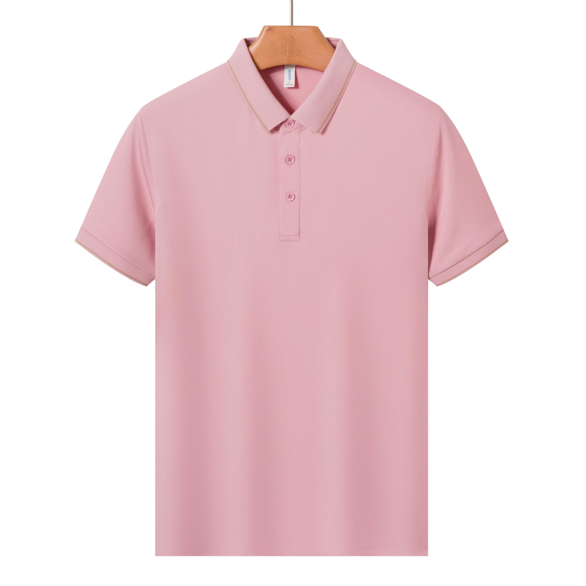 Cuello sencillo - Rosa