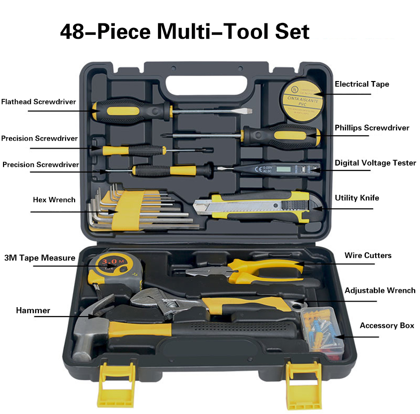 48-Piece Tool Set