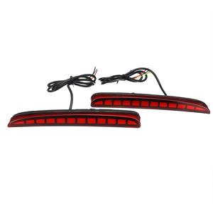 类型-R红色透镜LED后保险杆灯制动反射器，用于本田思域2016-2019 - Product Image 1