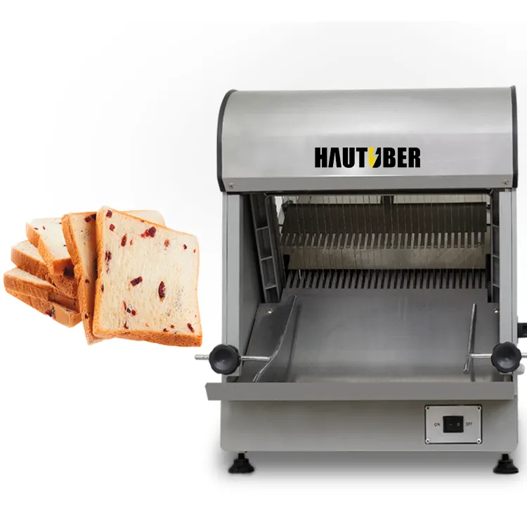 Factory Direct Sale 31 25 Slicers Stainless Steel Commercial Automatic Bakery Bread Slicer Cutting