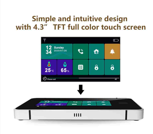 Tuya App Smart <strong>Security</strong> <strong>Alarm</strong> System Wireless Touch Screen Home <strong>Security</strong> System Carbon Monoxide Fire Detection 433MHz WiFi - Product Image 6