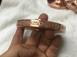 C70600 B10 Ống mặt bích cuni90/10 wnrf DN65 150 # mặt bích tiêu chuẩn tùy chỉnh đồng Vật liệu hợp kim Niken hàn cổ mặt bích - Product Image 2