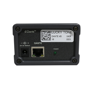 プロのサウンド機器用のマイクと補助入力を備えたPro Dante Audioと4 in 4 outオーディオトランスミッターノベーションミニノバ - Product Image 6