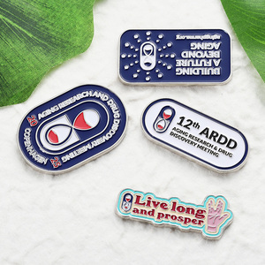 Hersteller von Metallpins, maßgefertigter Ansteckpin-Abzeichen-Brosche aus Zinklegierung, Sport-Cartoon, Hart- und Weich-Emaille-Pin mit Trägerkarte - Product Image 3