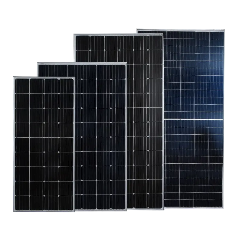Usine de gros 3kw 5kw 10kw industriel 150w panneau solaire noir kit ensemble pour la maison hors réseau prix système d'énergie domestique
