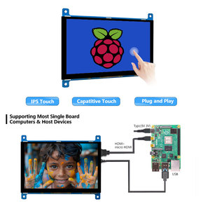 Raspberry Pi 5 pulgadas 7 pulgadas 10,1 pulgadas 1024*600 pantalla LCD IPS MIPI interfaz pantalla táctil capacitiva Monitor LCD - Product Image 3
