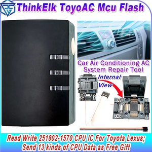 Think Elk ToyoAC Mcu Flash-ECU-Programmierer für Toyota Lexus Denso 251802-1570 Chip HEATER SERVOMOTOR VERSTÄRKER-RELAIS-Amp-Modul - Product Image 2
