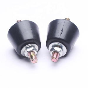 Daisypower anti-titreşim şok emici montaj braketi Ductless Mini bölünmüş üniteleri AC sers serler için kauçuk İzolatör pedleri, - Product Image 3