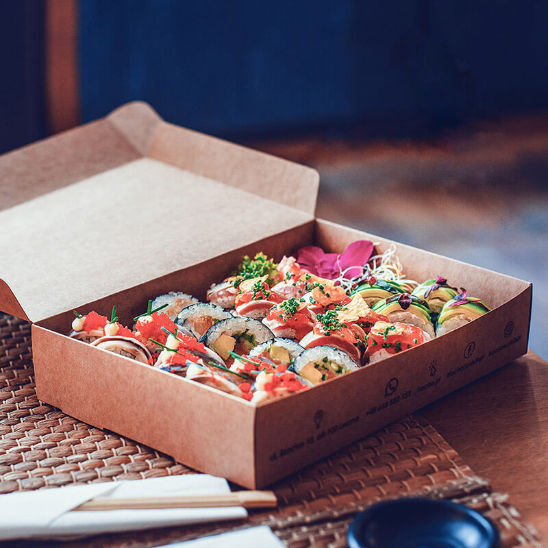 Caja de sushi