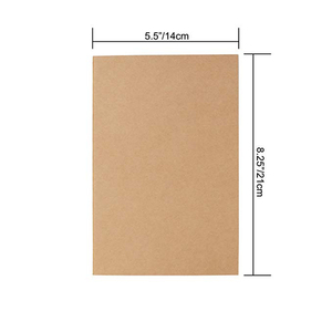 Taccuino punteggiato del giornale rilegato stringa di carta del grafico del punto di griglia ecologica all'ingrosso di prezzi di fabbrica - Product Image 4