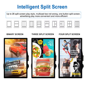 LCD dijital tabela sırt çantası Billboard reklam makinesi insan yürüyüş LCD sırt çantası - Product Image 4