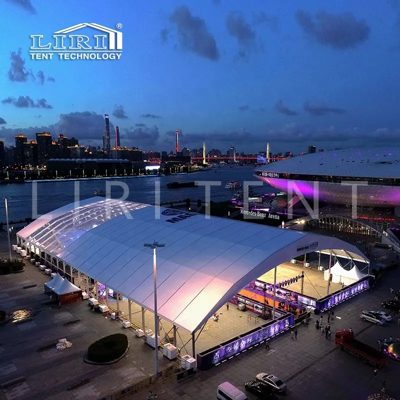 Estádio móvel Polígono Sports Tendas para Quadra de Basquete