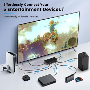 Divisor de interruptor 4K y 1080P HDMI 2,0 en caja con distancia de transmisión de 40M Selector HDMI de 5 en 1 salida para proyector - Product Image 2