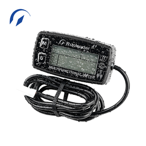 Đồng hồ đo giờ LCD chống nhiễu dành cho xe máy với máy đo vòng tua máy và nhiệt kế cho động cơ xăng Motocross - Product Image 4