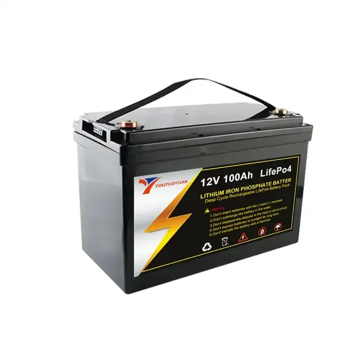 แบตเตอรี่ลิเธียม Lifepo4วัฏจักรลึก30Ah 12V สำหรับระบบเก็บพลังงานพลังงานแสงอาทิตย์