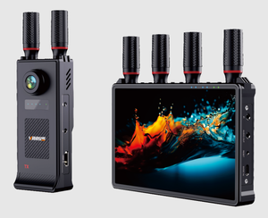 Cámara integrada con pantalla Transmisor de video inalámbrico HDMI y receptor Larga distancia inalámbrica 400M para disparos en interiores y exteriores - Product Image 3