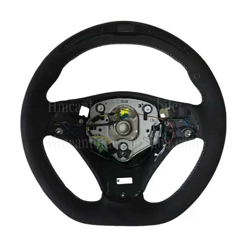 Alcantara+LED+With Hole+White stitching